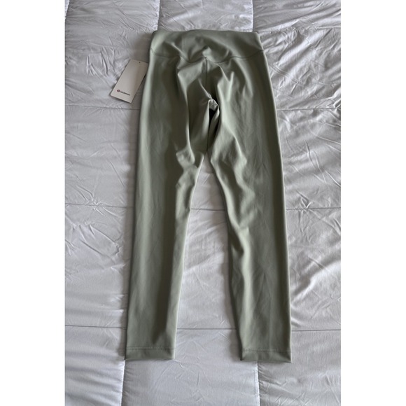 New Lululemon Wunder Under SmoothCover High Rise 25" Size 8 Fog Green NWT - Picture 9 of 11